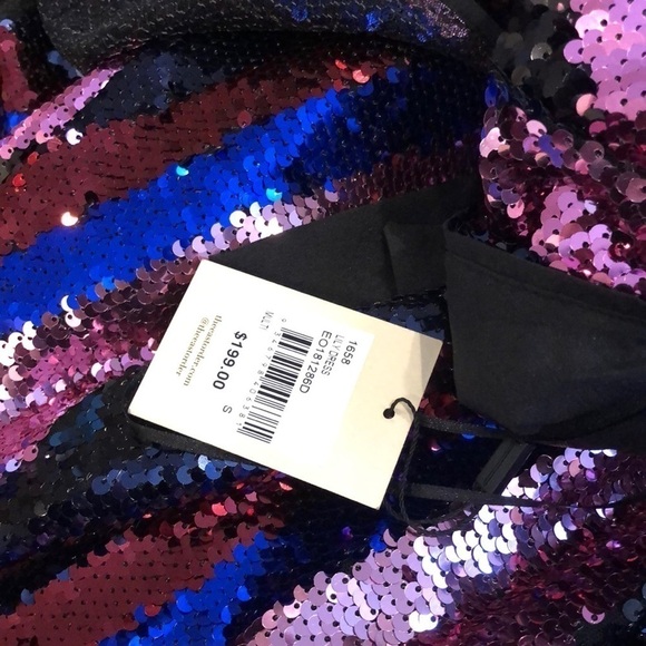 The East Order Lily Sequin Mini Party Dress S - Picture 5 of 5